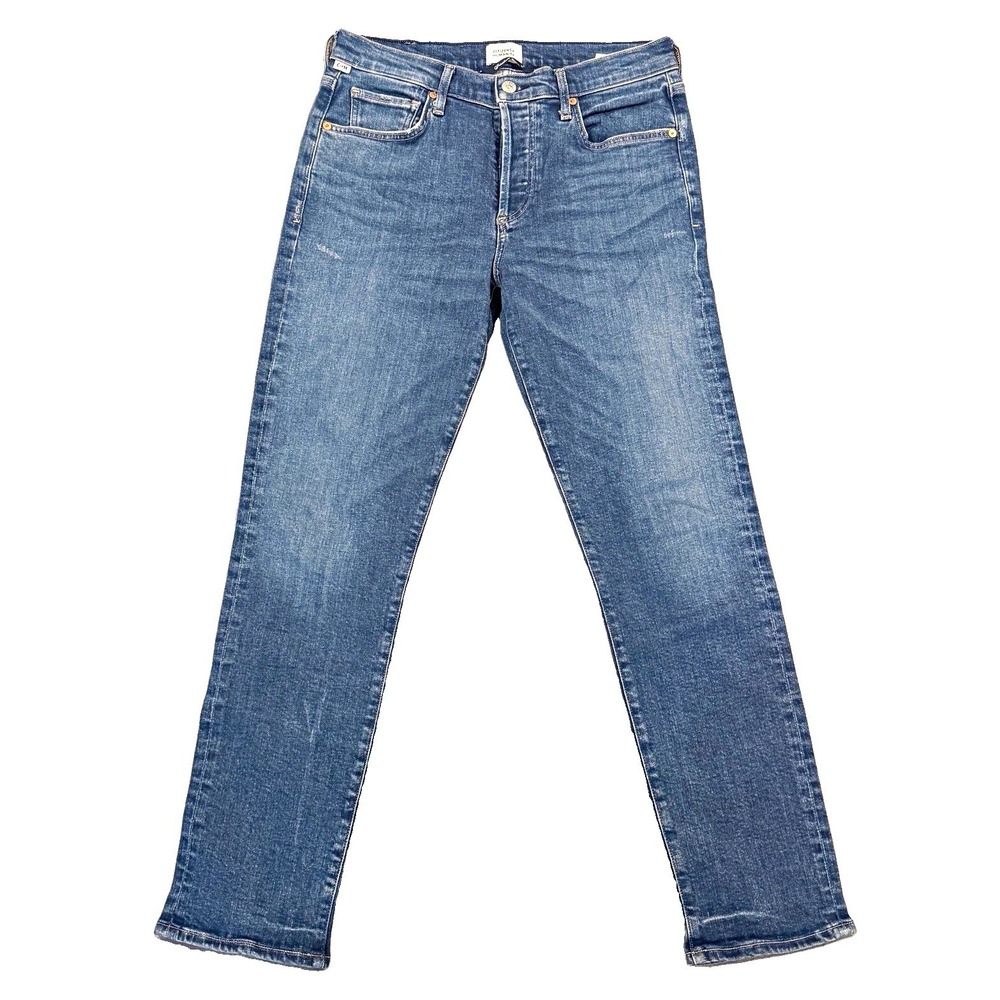 Citizens of Humanity Emerson Slim Boyfriend Jeans 27 Blue Wash Denim Premium VTG